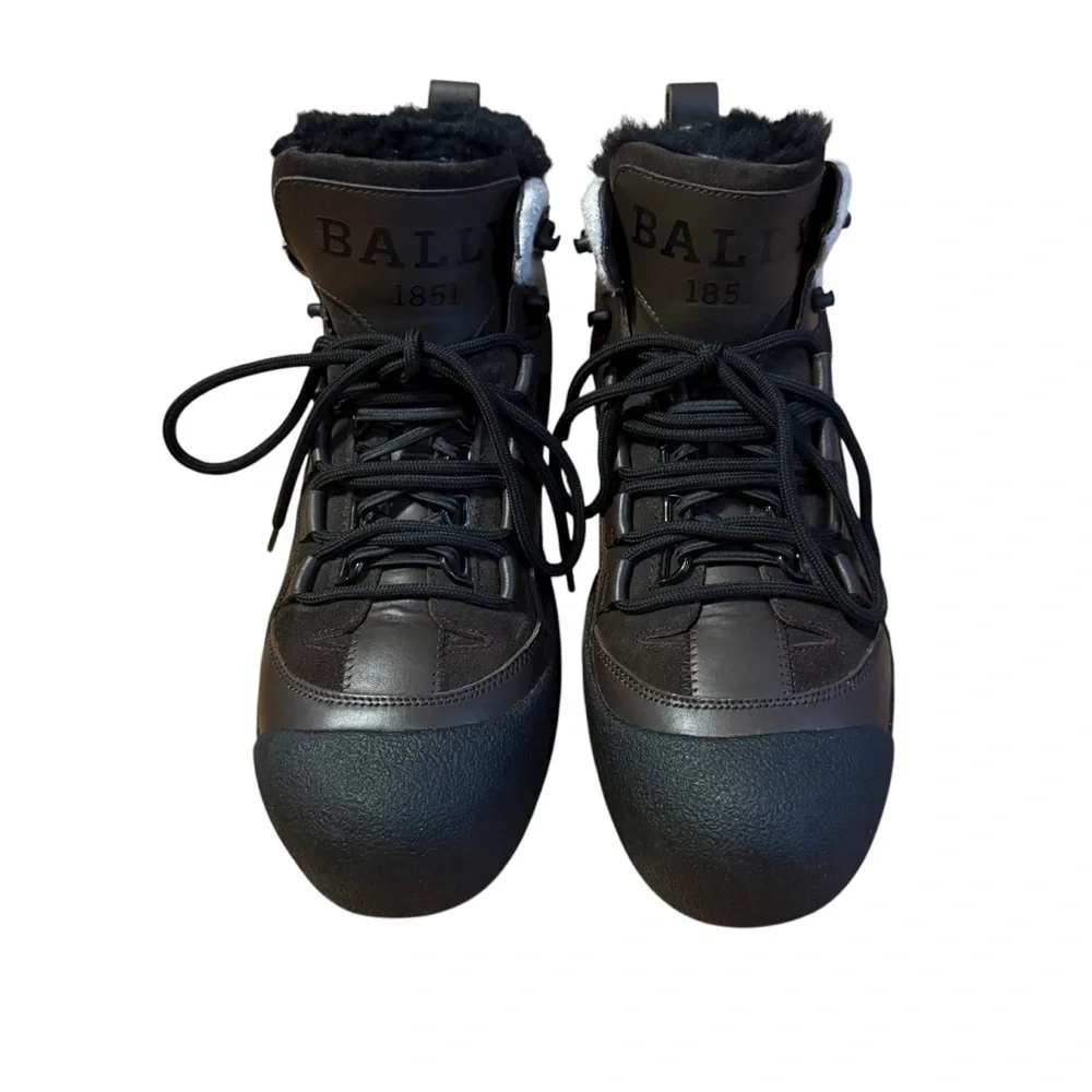 Bally Cusago Shearling Snow Boot Size 9